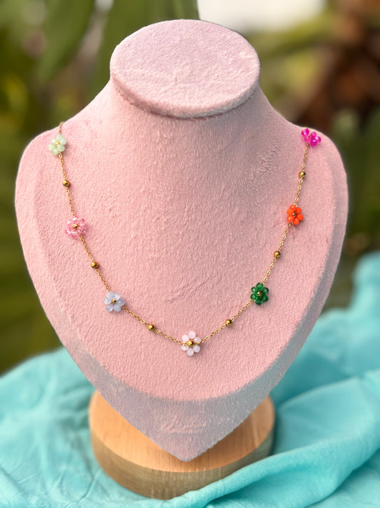 Joyful Floral Necklace