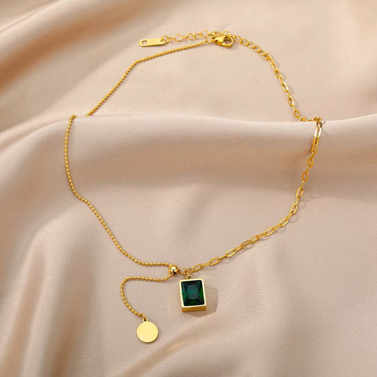 Enchanted Emerald Necklace