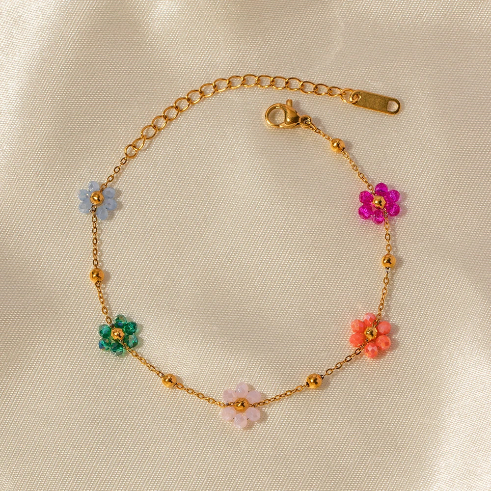 Joyful Floral Bracelet