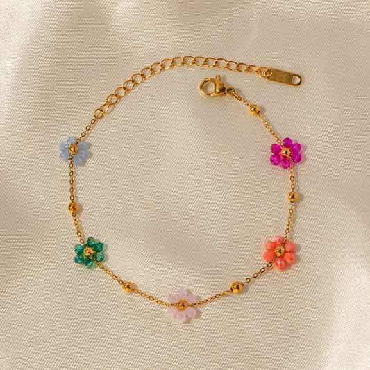 Joyful Floral Bracelet