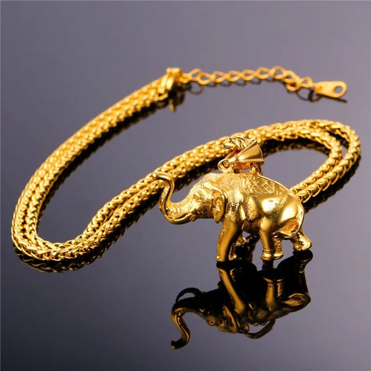 Beloved Elephant Necklace